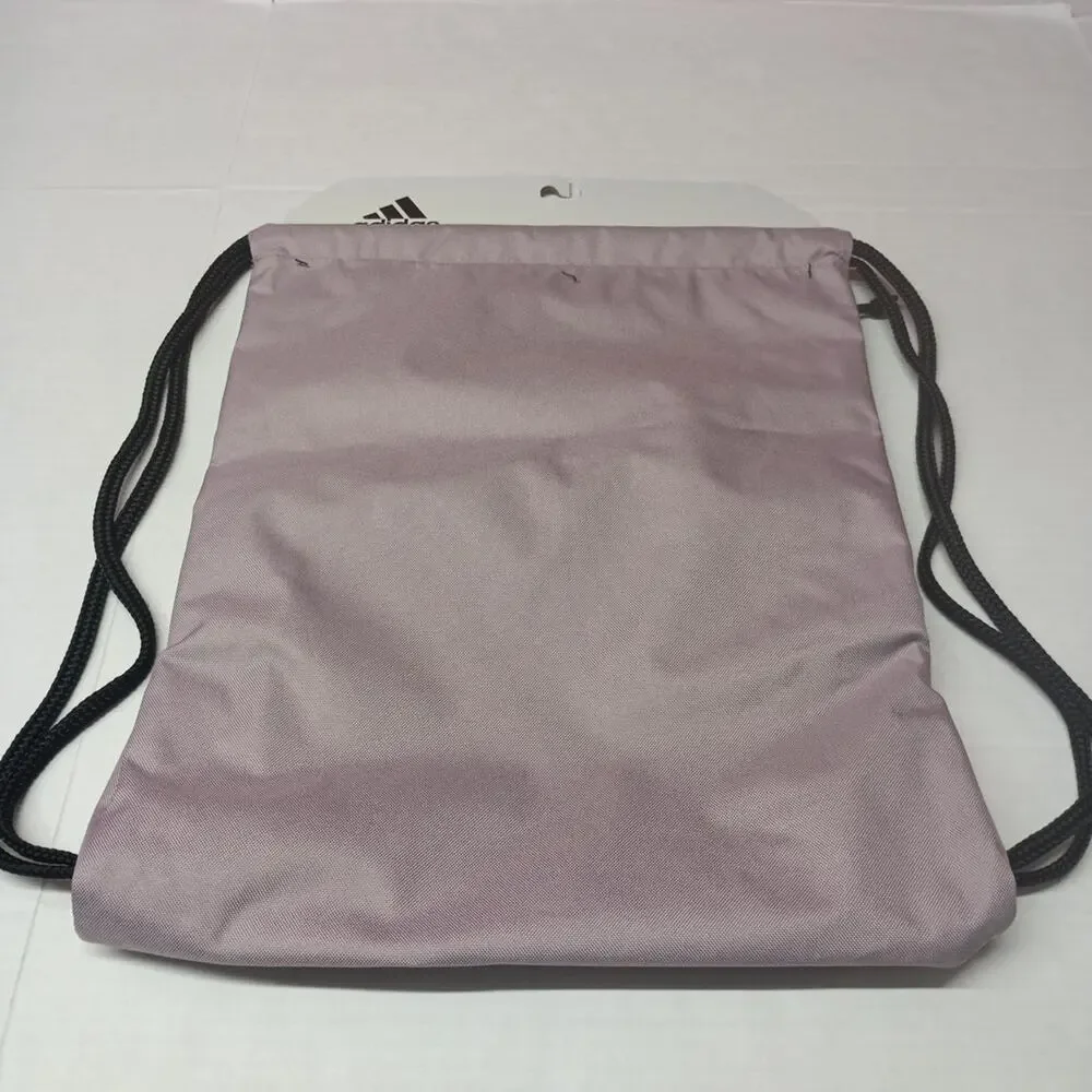 adidas Classic 3S 2 Sackpack Color: Preloved Fig Purple/ Black